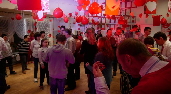 Walentynki w Warsztatach Terapii Zajęciowej