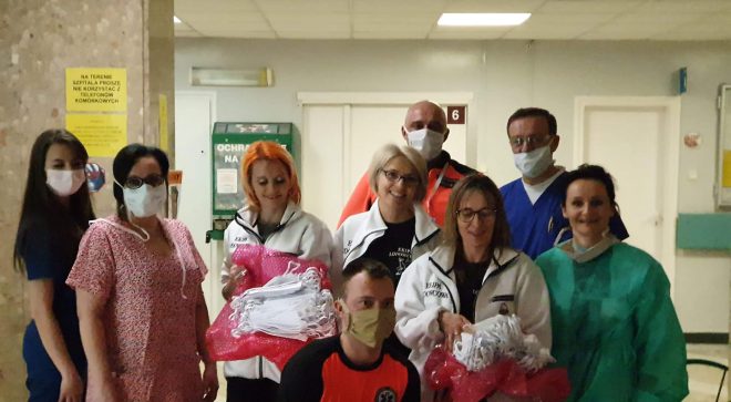 Ekipa Lodowcowa Chlewiska – Szydłowiec szyje maseczki!