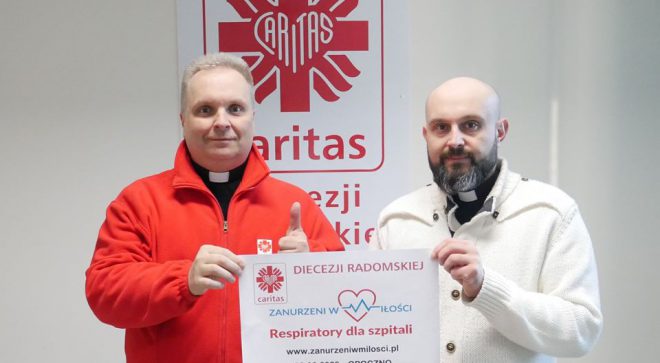 Radomski „Caritas” robi zbiórkę na respiratory
