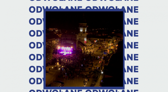 Do końca czerwca wszystkie wydarzenia odwołane!