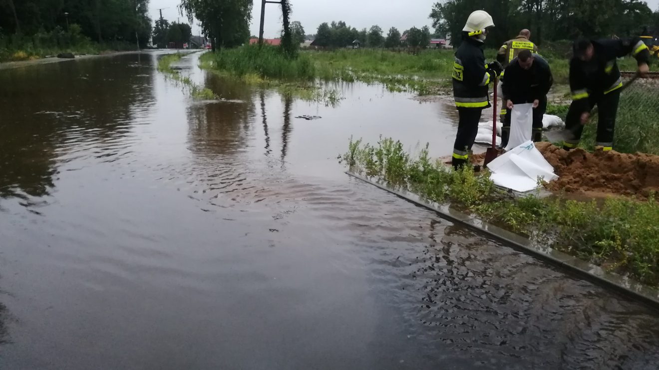 Ulewa nie oszczędziła powiatu szydłowieckiego
