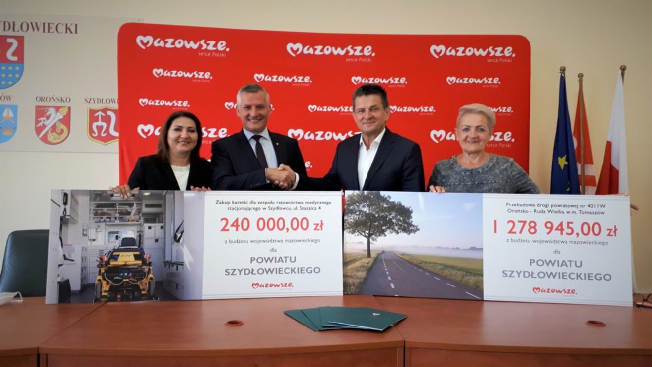 Będzie karetka i nowa droga w Tomaszowie Będzie karetka i nowa droga w Tomaszowie