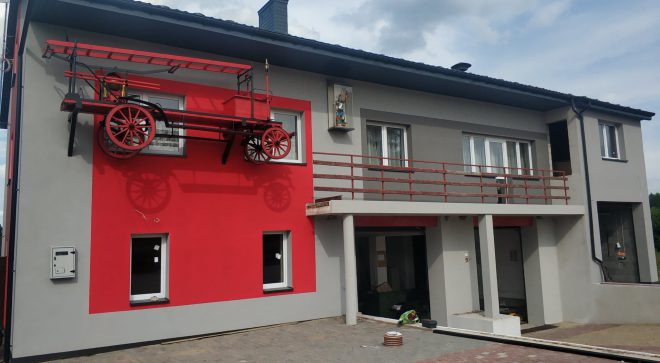 Remont budynku OSP w Woli Korzeniowej