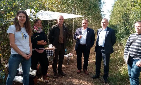 Krzemień czekoladowy w Orońsku