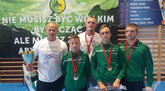 Wicemistrz Polski w zapasach z Mirowa