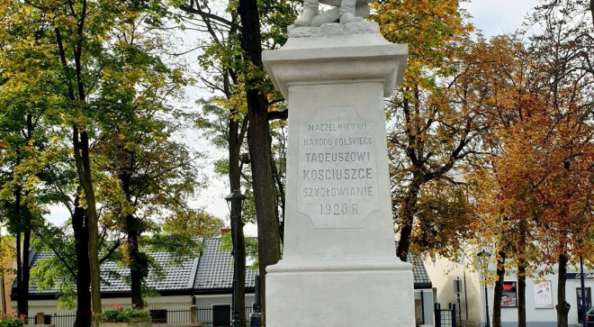 Pomnik Tadeusza Kościuszki odnowiony