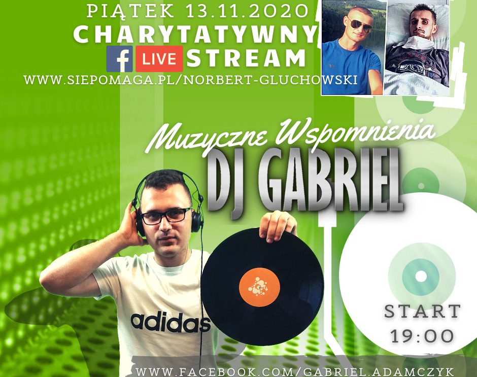 DJ Gabriel zagra charytatywnie dla Norberta