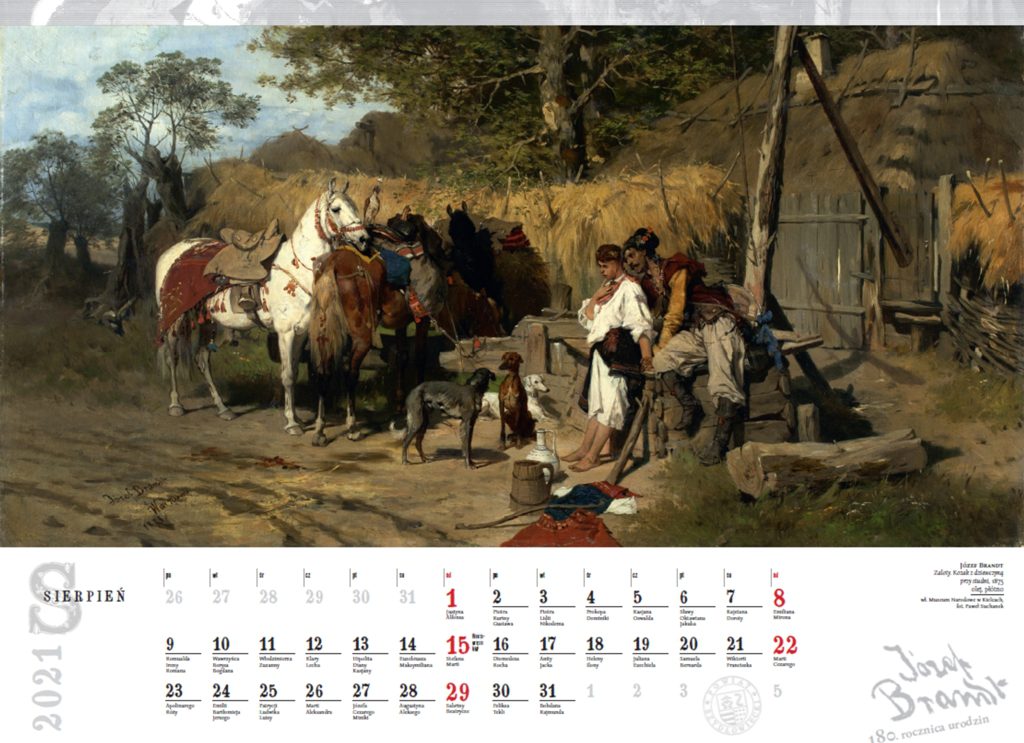 Powiat wydał kalendarz w 180. rocznicę urodzin Józefa Brandta