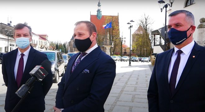 Europoseł Andrzej Halicki odwiedził Szydłowiec