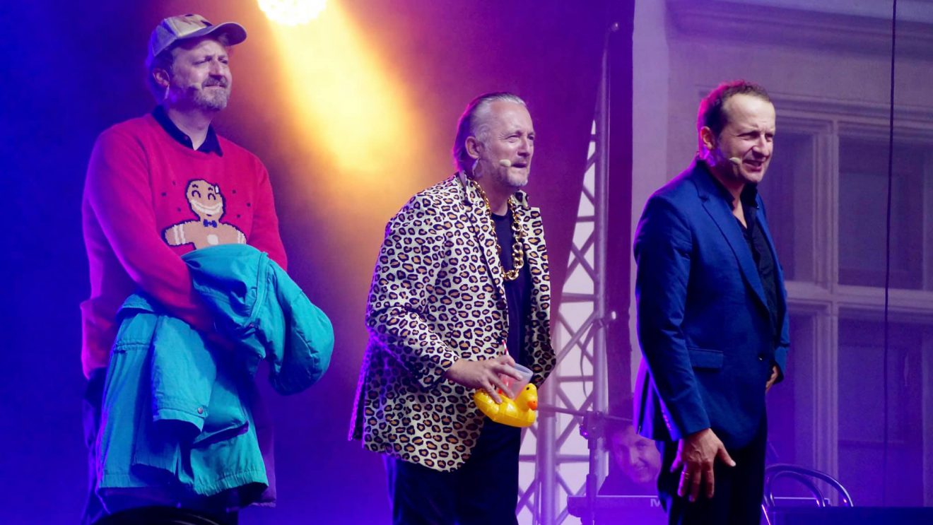 Kabaret Moralnego Niepokoju zabawiał publiczność w Szydłowcu