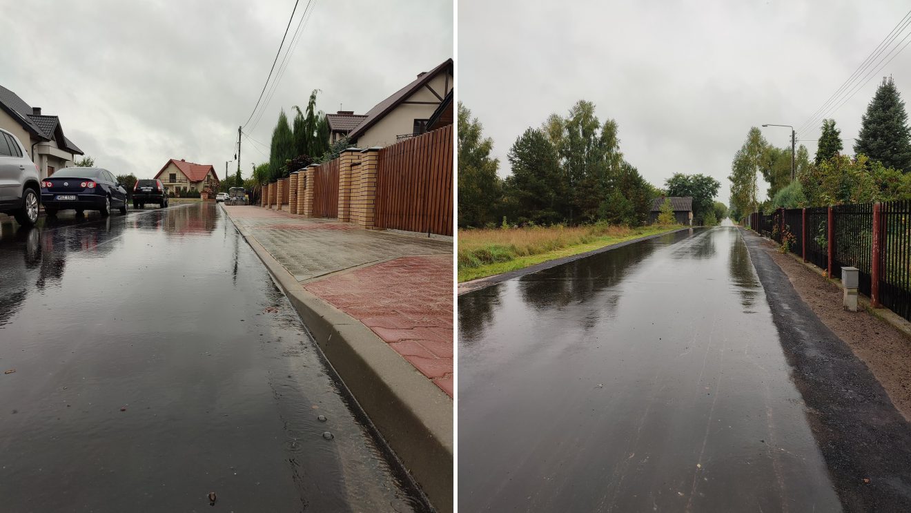 Dwie drogi gminne odnowione