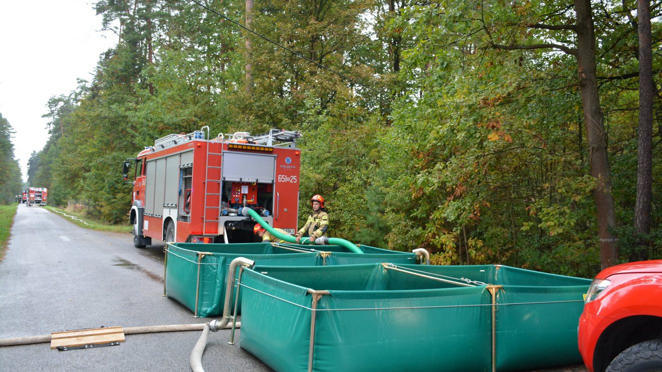 Strażacy z powiatu szydłowieckiego ćwiczyli współpracę Strażacy z powiatu szydłowieckiego ćwiczyli współpracę