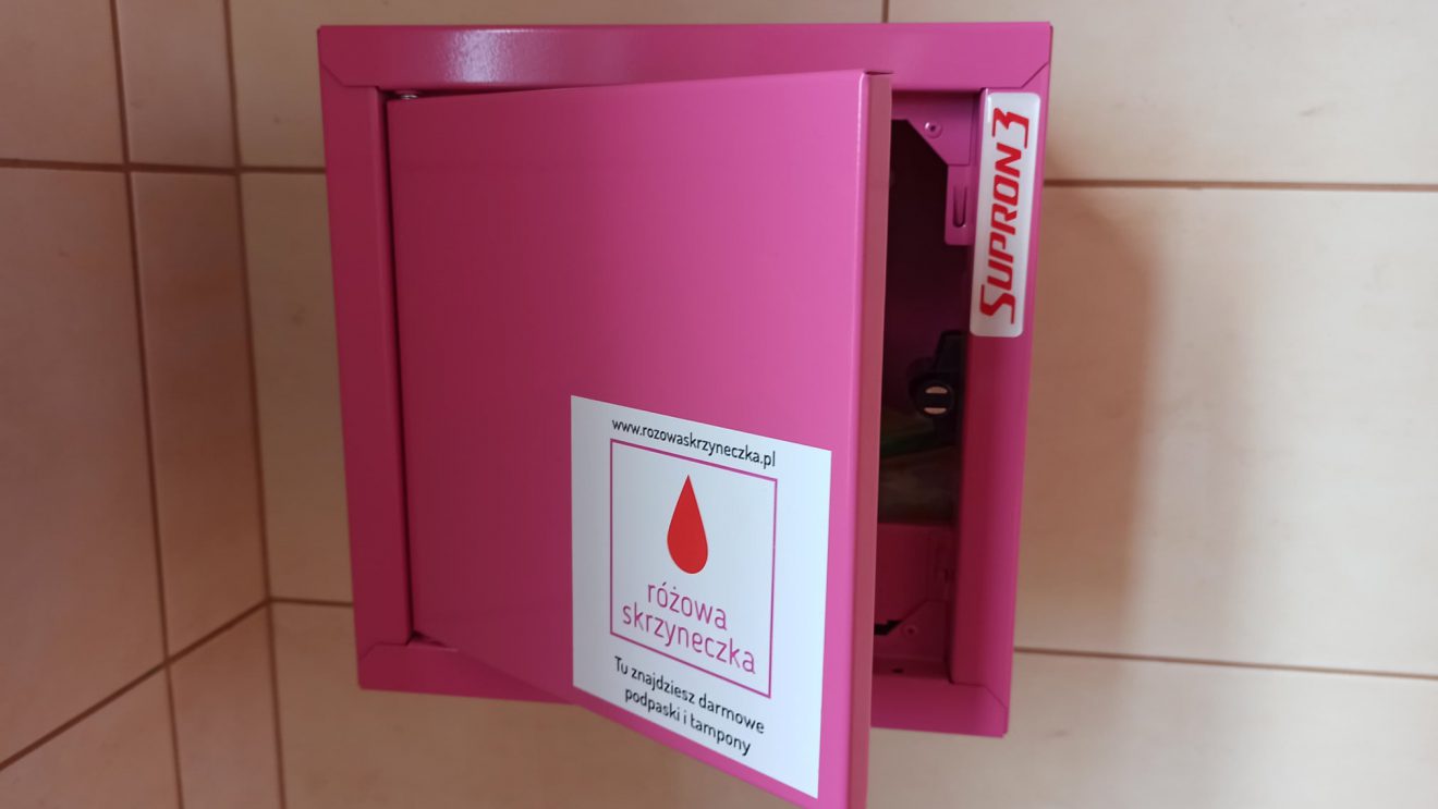 Różowe skrzyneczki w „Sobieskim”