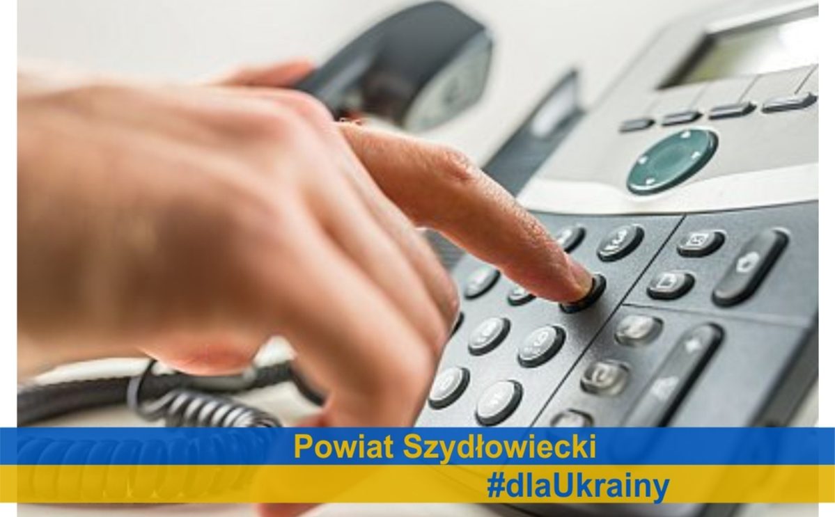 #dlaUkrainy: WAŻNE TELEFONY * Телефонні дзвінки