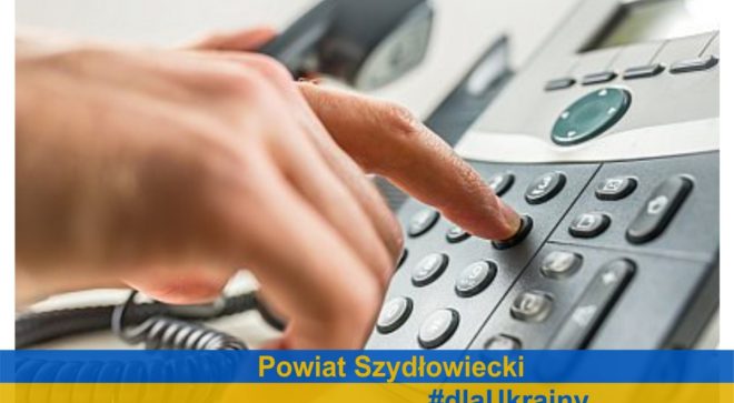 #dlaUkrainy: WAŻNE TELEFONY * Телефонні дзвінки