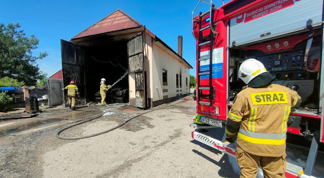 Strażacy z powiatu szydłowieckiego mieli pracowity weekend