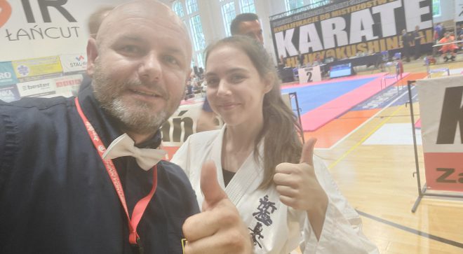 Powołanie do kadry na Mistrzostwa Europy Karate Shinkyokushunkai w Bułgarii dla Patrycji Przygodzkiej.