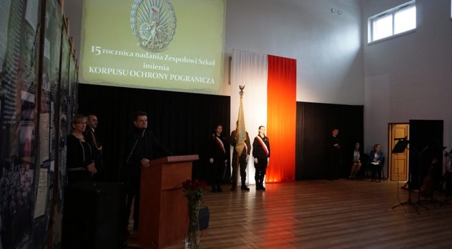 Minęło 15 lat od nadania Zespołowi Szkół w Szydłowcu imienia Korpusu Ochrony Pogranicza