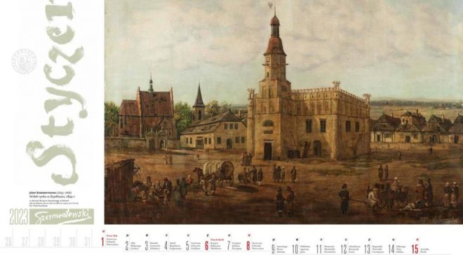 Kalendarz artystyczny Powiatu Szydłowieckiego 2023: JÓZEF SZERMENTOWSKI (1833-1876)
