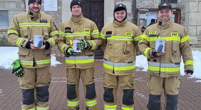 Akcja charytatywna dla kolegi strażaka, Mariusza Rejczaka