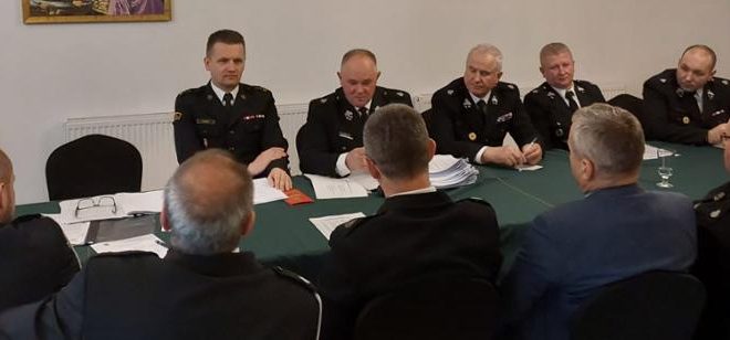 Posiedzenie Zarządu Oddziału Powiatowego ZOSP RP w Szydłowcu