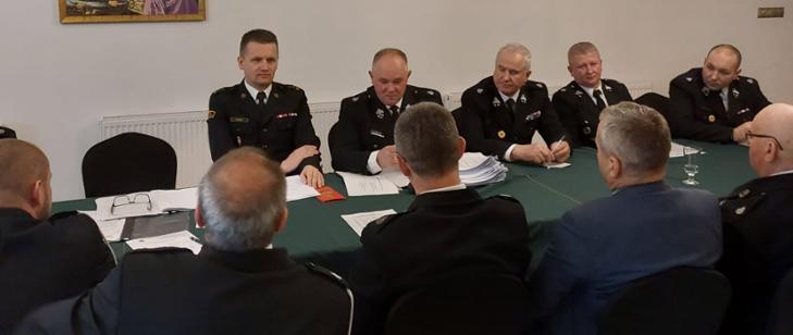 Posiedzenie Zarządu Oddziału Powiatowego ZOSP RP w Szydłowcu