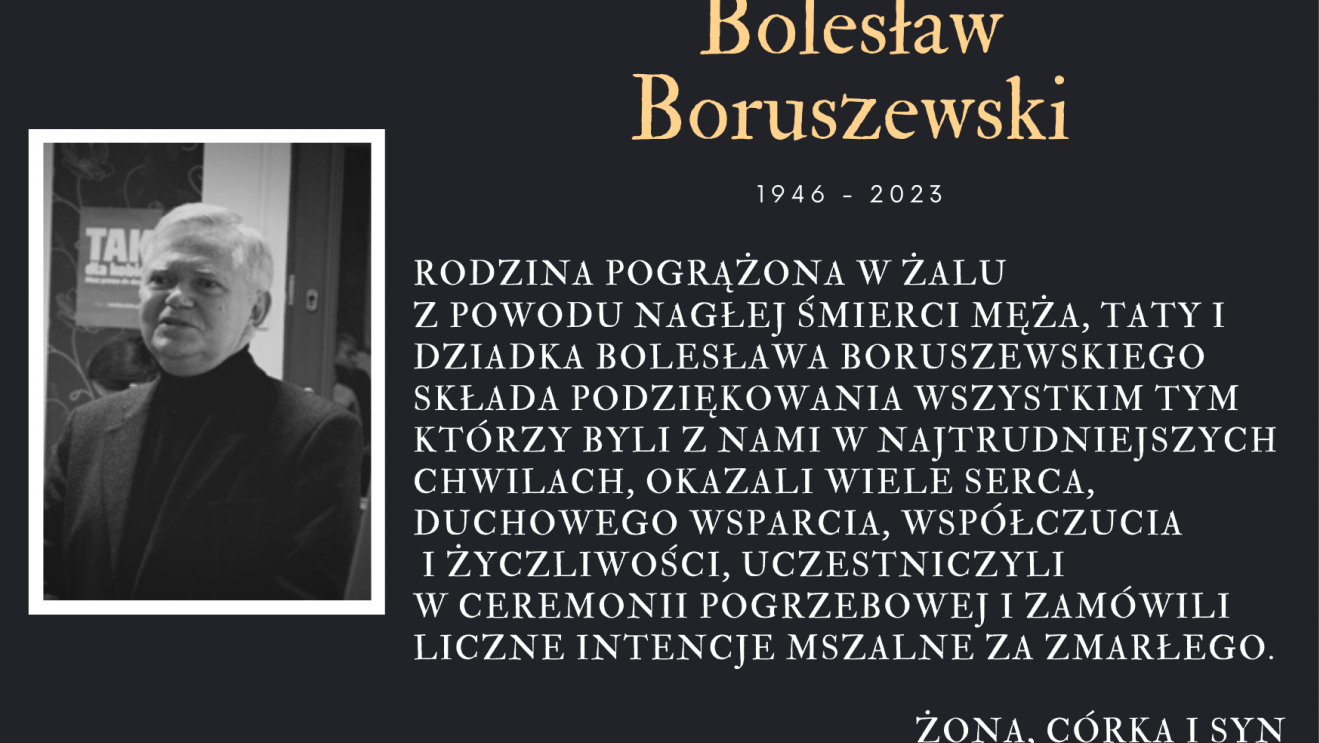 Podziękowania