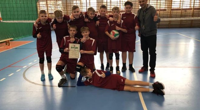 Szkolne, powiatowe zawody siatkarskie