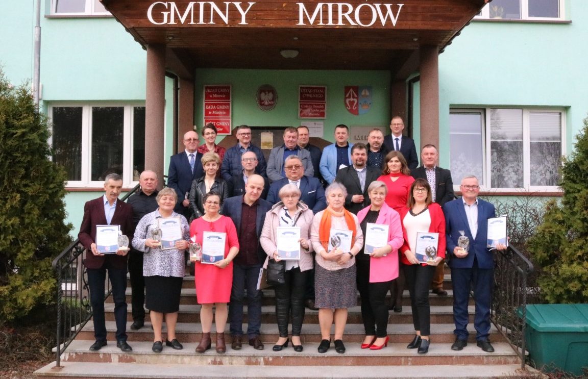 Radni gminy Mirów podziękowali sołtysom za mijającą kadencję