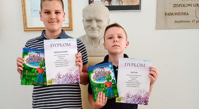 Sukces uczniów szydłowieckiej „dwójki” na olimpiadzie z biologii o zasięgu ogólnopolskim