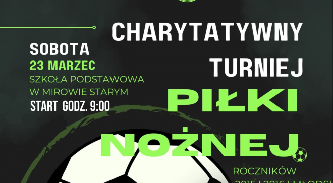 Charytatywny turniej piłki nożnej dla Konrada Sieczki „Budzimy Konrada”