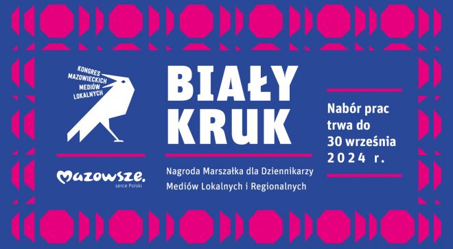 Konkurs dla dziennikarzy mediów lokalnych i regionalnych