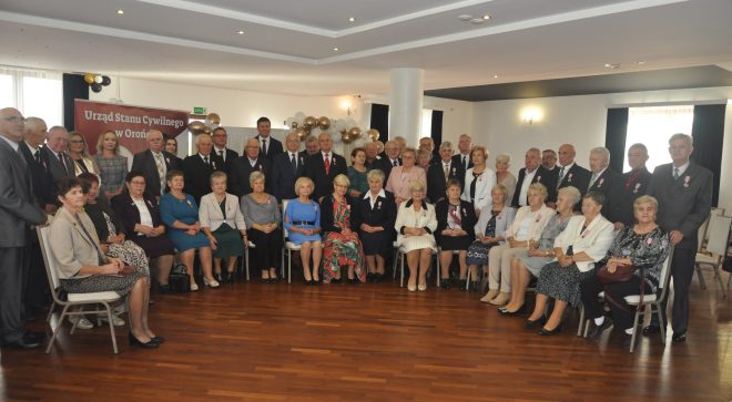 Jubileusze 50-lecia Pożycia Małżeńskiego w Gminie Orońsko