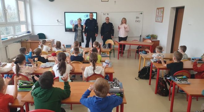 Zajęcia profilaktyczne „Dzieciństwo bez przemocy” w placówkach oświatowych