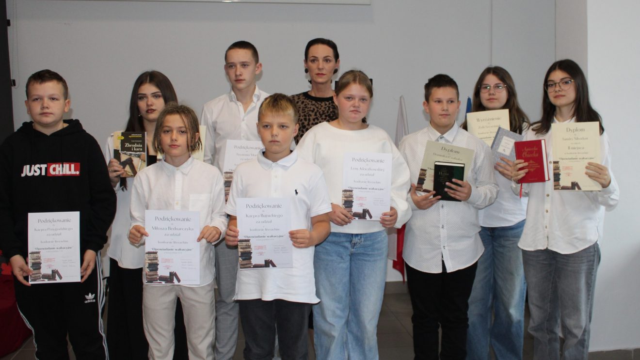 Rozstrzygnięcie konkursu literackiego „Opowiadanie wakacyjne” Rozstrzygnięcie konkursu literackiego „Opowiadanie wakacyjne”