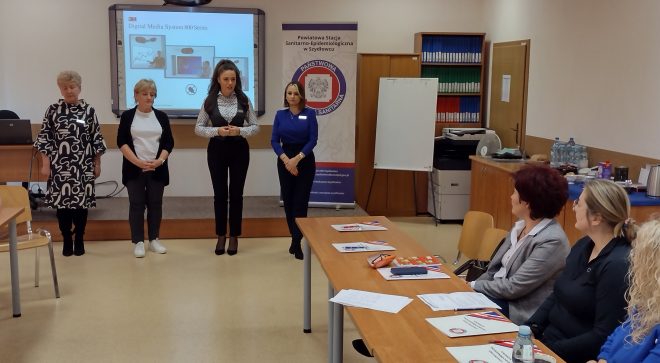 Spotkanie informacyjne z pielęgniarkami z powiatu szydłowieckiego