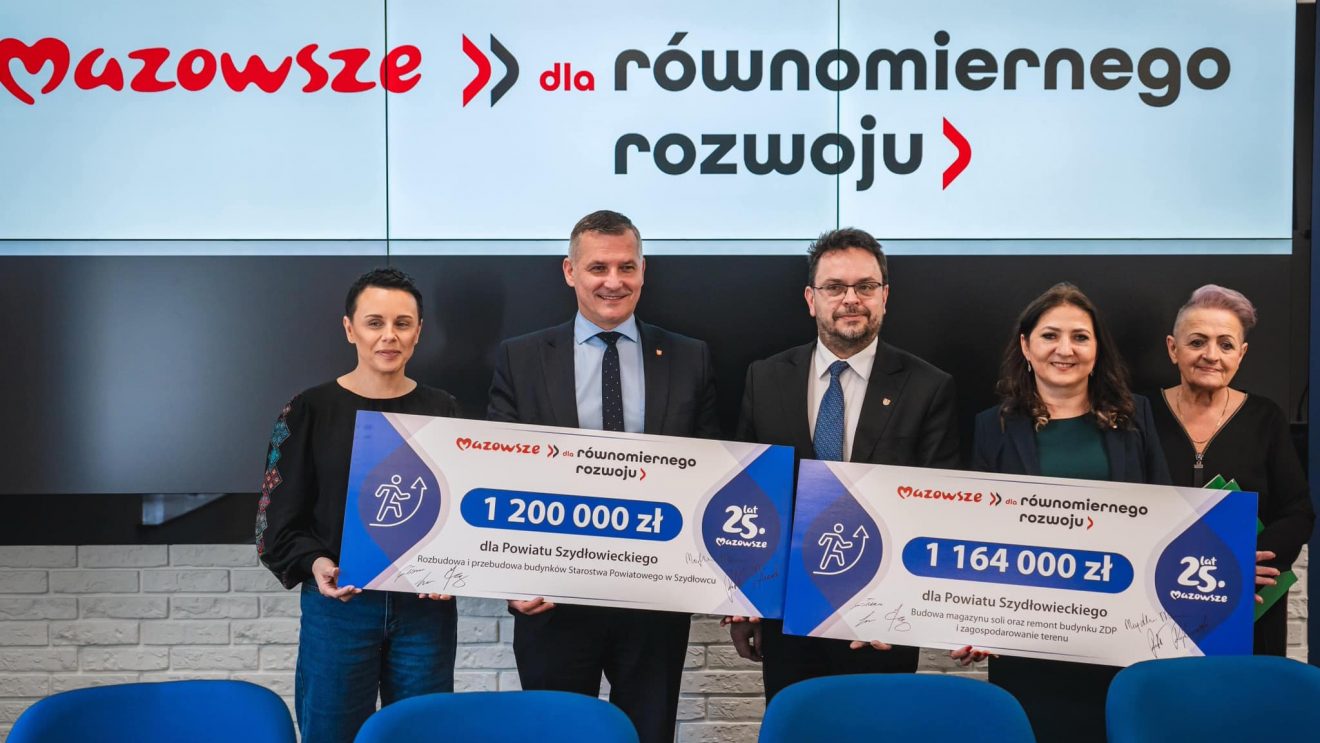 Powiat szydłowiecki ze wsparciem samorządu województwa mazowieckiego Powiat szydłowiecki ze wsparciem samorządu województwa mazowieckiego