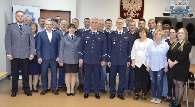 I Zastępca Komendanta Powiatowego w Szydłowcu pożegnał się z szydłowiecką jednostką