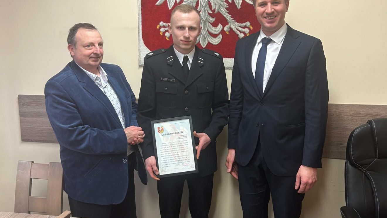 Druh OSP Orońsko uhonorowany tytułem „Strażaka miesiąca Grudnia 2024 r.”