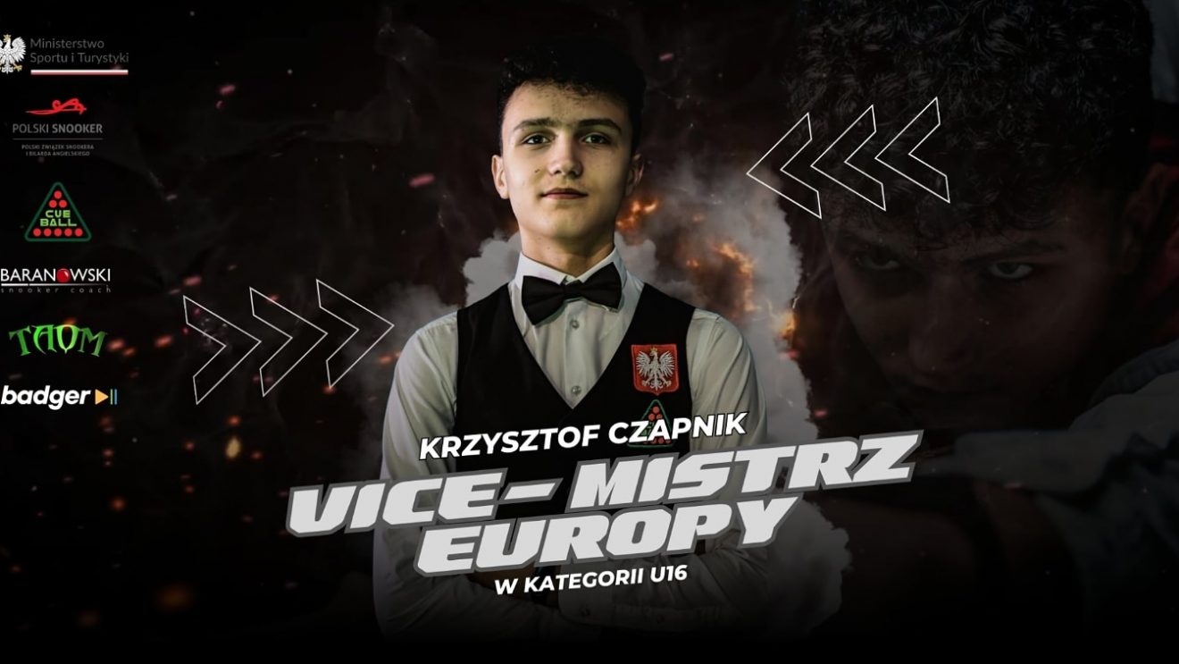 Imponujące wyniki Krzysztofa Czapnika na Mistrzostwach Europy 2025 w snookerze