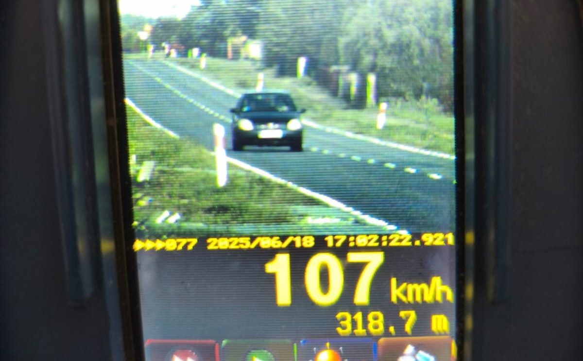 Nieletni pirat drogowy zatrzymany w Lipienicach Górnych