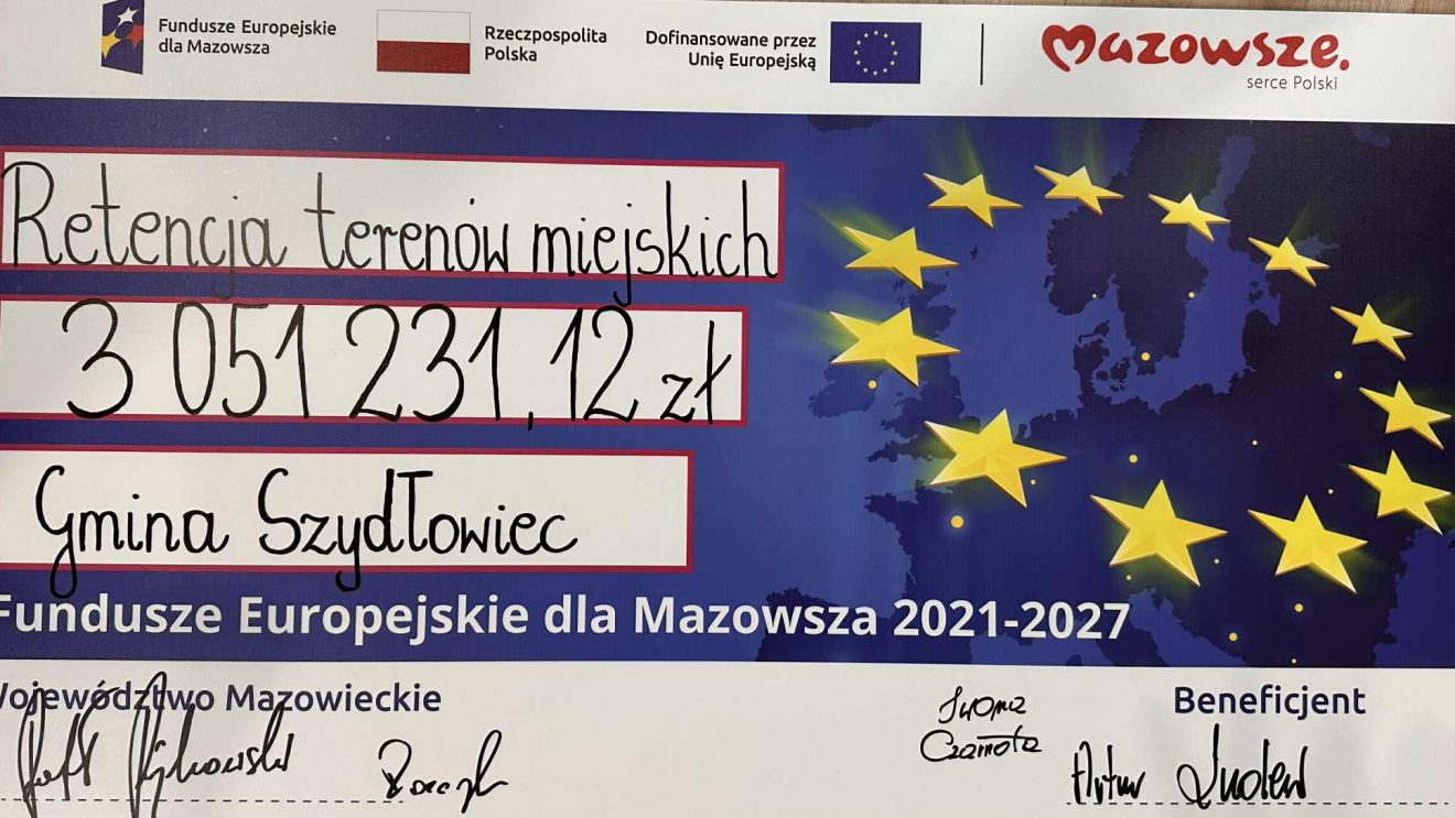 Ponad 3 mln zł na zieloną infrastrukturę w Szydłowcu