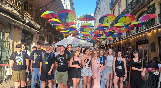 Uczniowie ZS im. KOP wrócili z Lizbony – zagraniczne praktyki za nimi