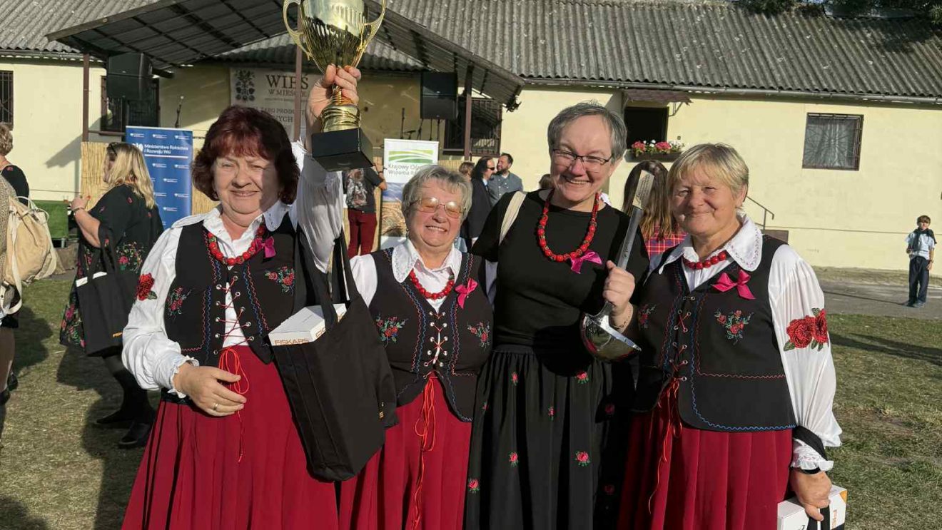 Górnianki z Bieszkowa Górnego nagrodzone w Warszawie
