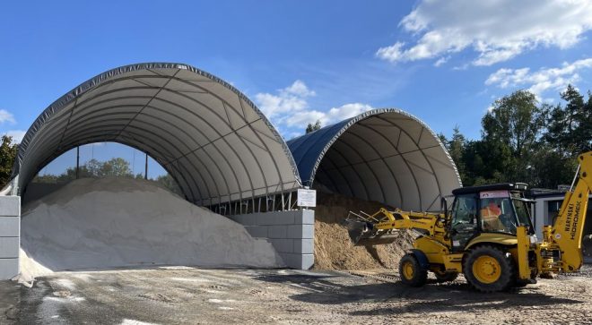 Nowy magazyn soli w Szydłowcu gotowy. To pierwszy etap większej inwestycji