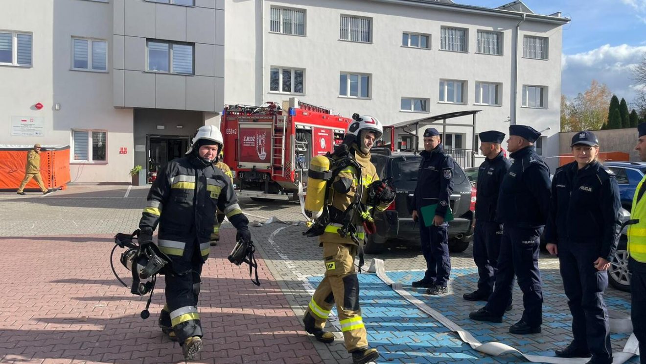 Szydłowiec gotowy na kryzys? Służby ćwiczyły wspólne działania