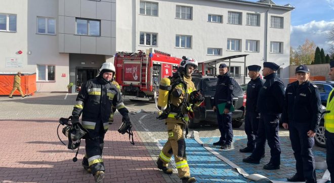 Szydłowiec gotowy na kryzys? Służby ćwiczyły wspólne działania