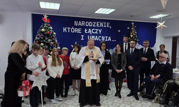 Wigilijne spotkanie w DPS „Dom Kombatanta” w Łaziskach