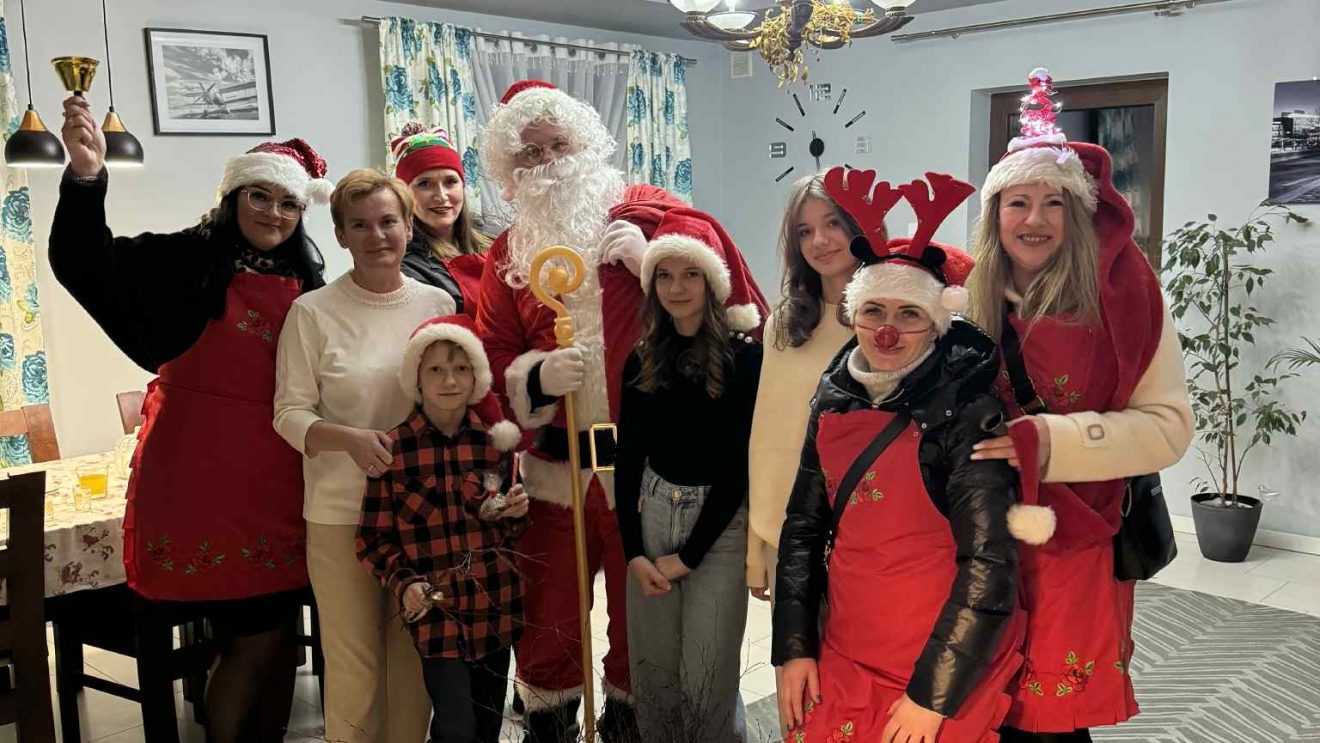 Święty Mikołaj odwiedził mieszkańców Orłowa