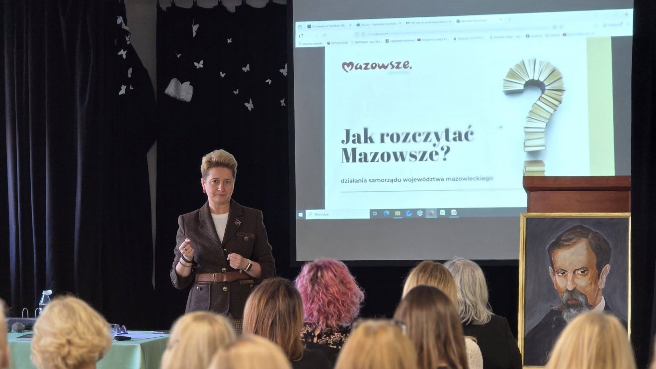 Konferencja „Czytanie. Wychowanie. Przyszłość” w Liceum Ogólnokształcącym w Szydłowcu